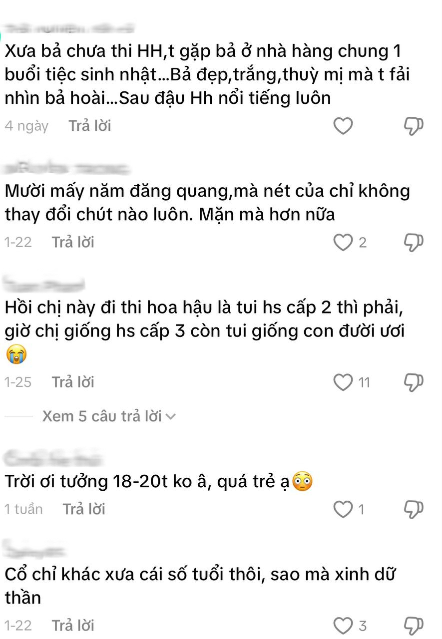 Netizen khen nức nở 1 Hoa hậu Hoàn vũ 18 năm không già, mặc áo dài trông như gái đôi mươi- Ảnh 4. Netizen khen nức nở 1 Hoa hậu Hoàn vũ 18 năm không già, mặc áo dài trông như gái đôi mươi- Ảnh 4.